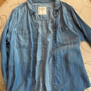 The most amazing chambray shirt ever made - Abercrombie